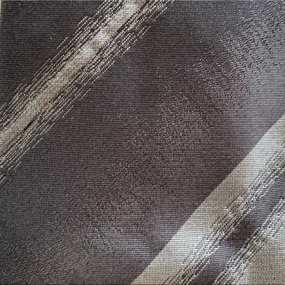 Dolce & Gabbana Gunmetal Grey & Black Silk Tie - Picture 7 of 8